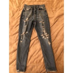 American eagle curvy mom jeans 6